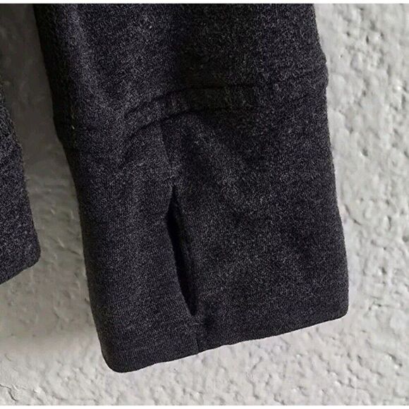 LULULEMON Modal Blend Wrap Jacket Size 4 Casual Outdoor Neutral Comfy Supersoft - Picture 3 of 7